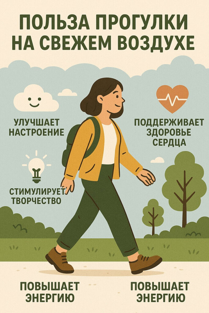 Прогулки на свежем воздухе