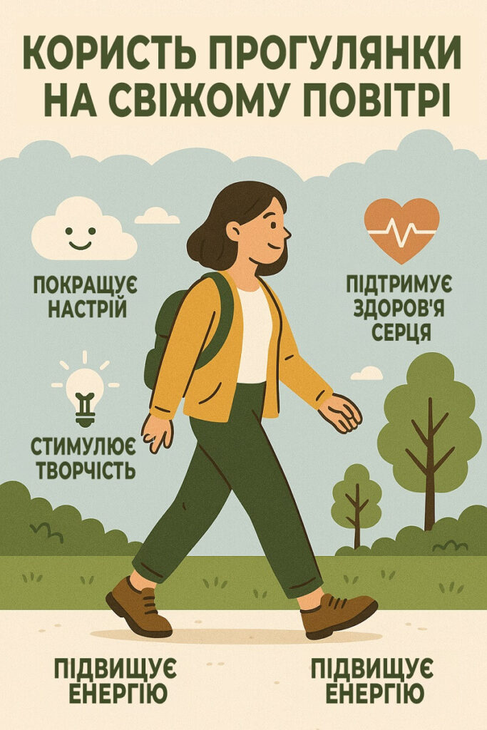 Прогулянки на свіжому повітрі